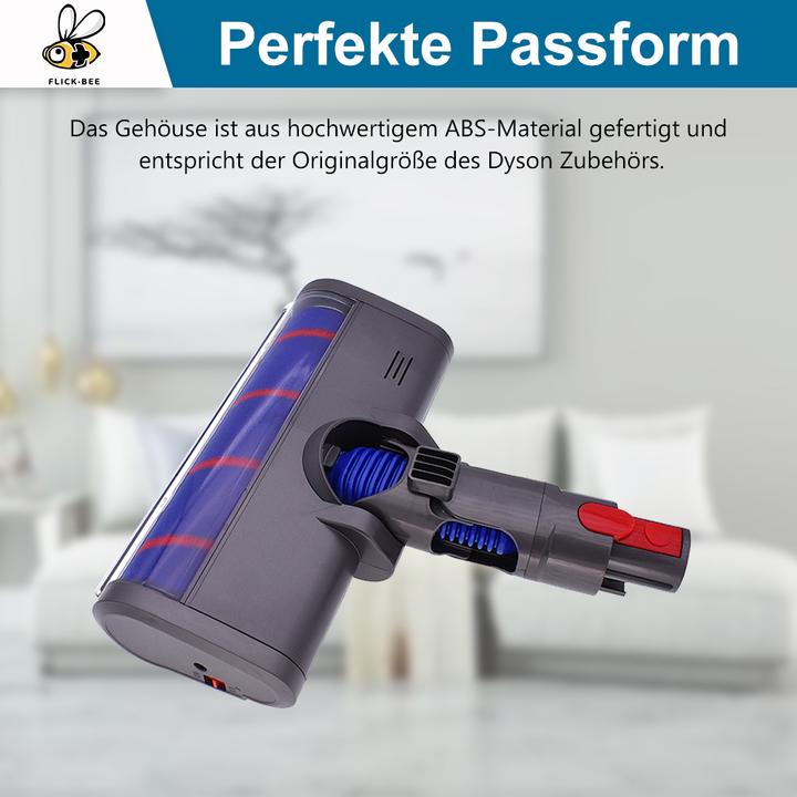 Produktbild Flickbee Compatible soft roller brush for Dyson V7, V8, V10, V11 replaces 966489