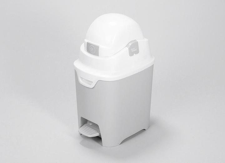 Actual product image Diaper Champ Nappy Pail One Standard Handsfree 60 l Silver