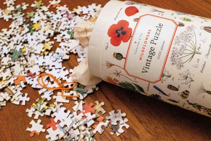 Actual product image Cavallini Wildflowers Wildflowers (1000 pieces)
