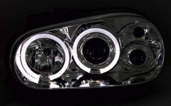 Actual product image Sonar Clothing VW Golf 4 - Angel Eyes Headlights