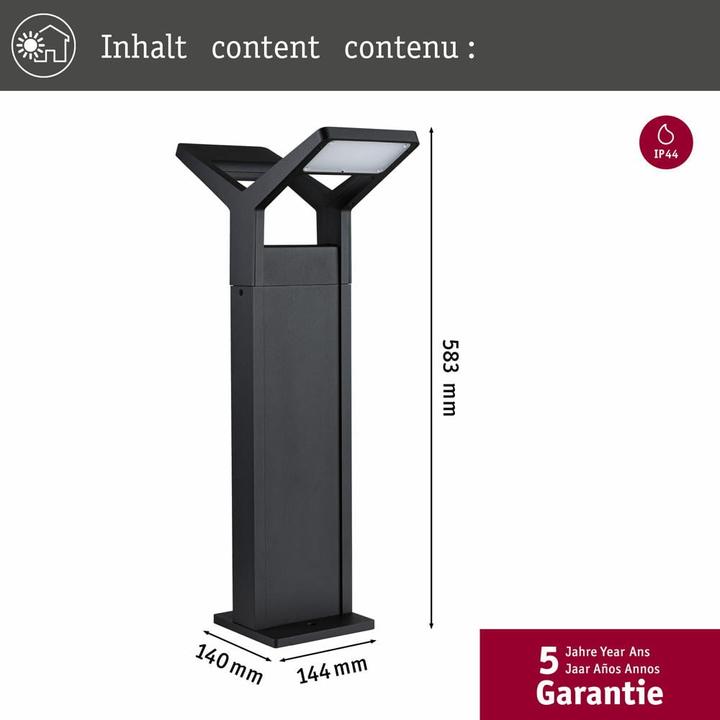 Actual product image Paulmann Juntea (1600 lm, IP44)