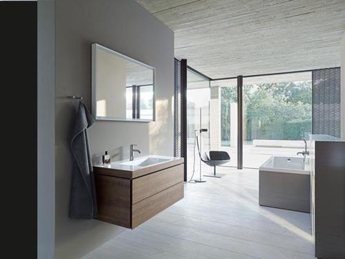 Actual product image Duravit Single lever bath mixer C.1 exposed chrome