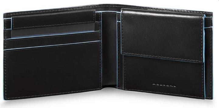 Produktbild Piquadro Blue Square - Herrenbrieftasche mit Münz- und Kreditkartenfach