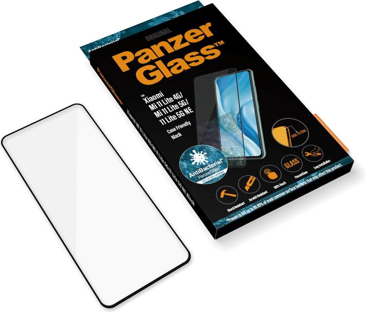 Produktbild PanzerGlass 8042 Mobiltelefon-Bildschirmschutzfolie Xiaomi (1 Stück, Xiaomi Mi 11 Lite)