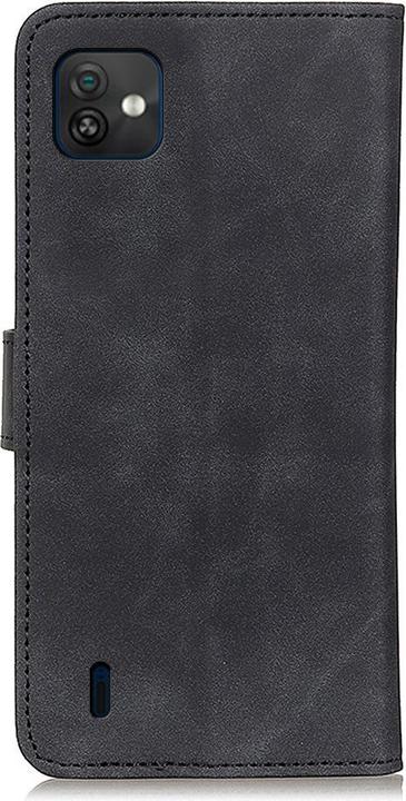 Produktbild Cover-Discount WIKO Y82 - Leder Etui Hülle schwarz (Wiko Y82)