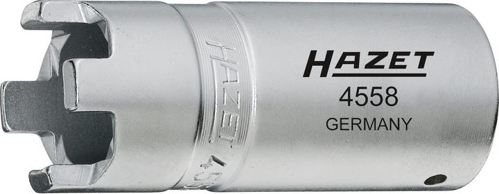 Image du produit HAZET Clé à ergots pour écrous de compression 4558 - Carré creux 12,5 mm (1/2 pouce) - Longueur totale