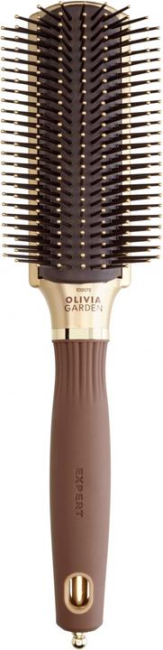 Produktbild Olivia Garden Expert Style Control Nylonborsten Gold&Braun