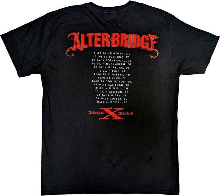 Produktbild Alter Bridge TShirt Erwachsene Fortress 2014 Tourdaten (L)