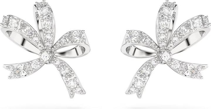 Immagine prodotto Swarovski Orecchini Volta a lobo piccolo bianco (Metallo Swarovski)