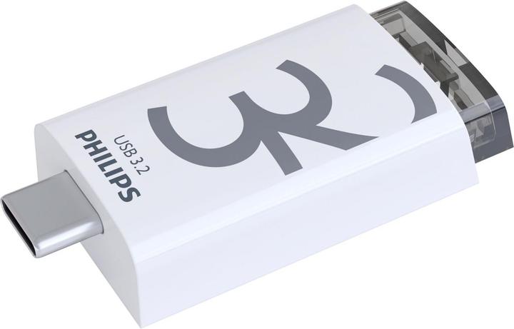 Actual product image Philips USB 3.2 32GB Click Series Gen 1 USB-C (32 GB, USB 3.2)