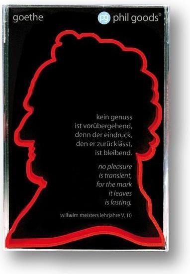 Produktbild Phil Goods Guetzliform Johann Wolfgang von Goethe