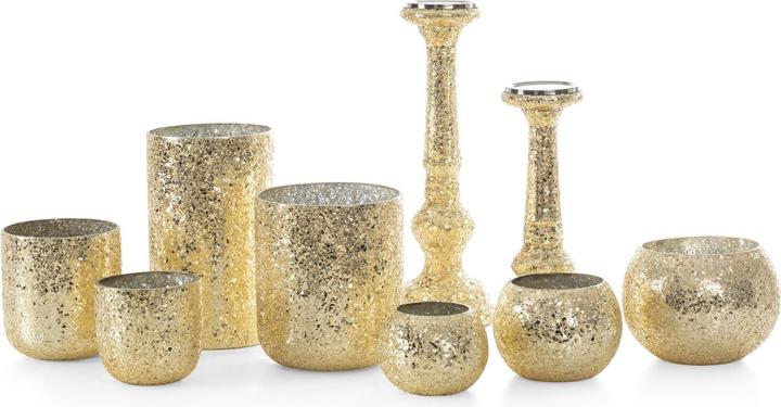 Produktbild Eurofirany Melia Pot mit künstlerischem Glas mit rissigem Effekt ging ∅ 14 x 15 cm