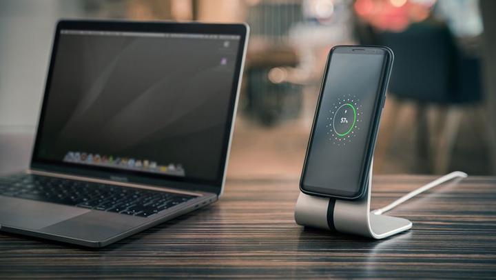 Produktbild Xvida Ladegerät „ Wireless Charging Desk Stand Industrial 2 A“ (34560-uniW). (7.50 W)