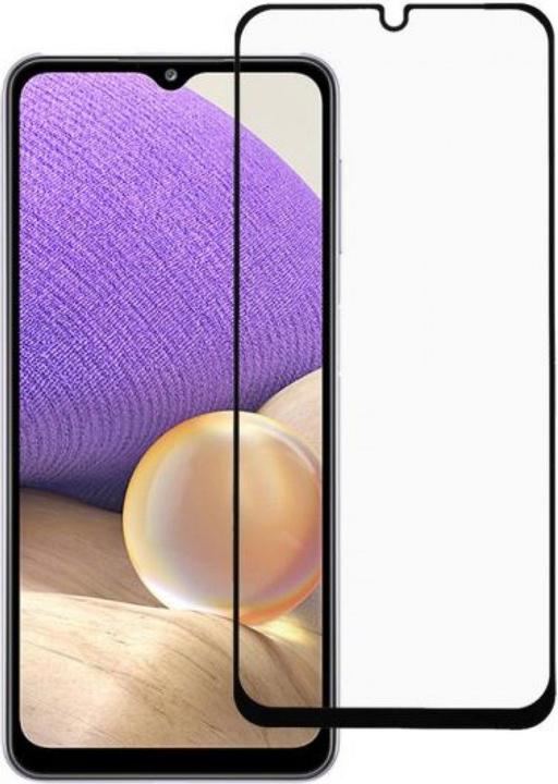 Produktbild PhoneLook 3D Tempered Glass Full Screen Display Schutzglas mit schwarzem Rahmen (1 Stück, Samsung Galaxy A32)
