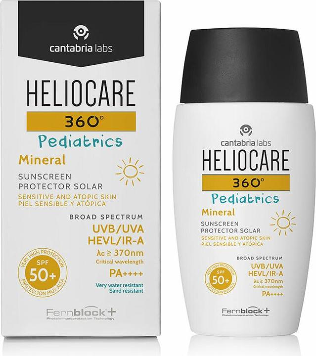 Produktbild Heliocare Children Ìs sunscreen for sensitive and atopic skin SPF 50+ 360Â° ( Mineral Sun Cream) (Sonnencreme Gesicht, SPF 50, 50 ml, 82 g)