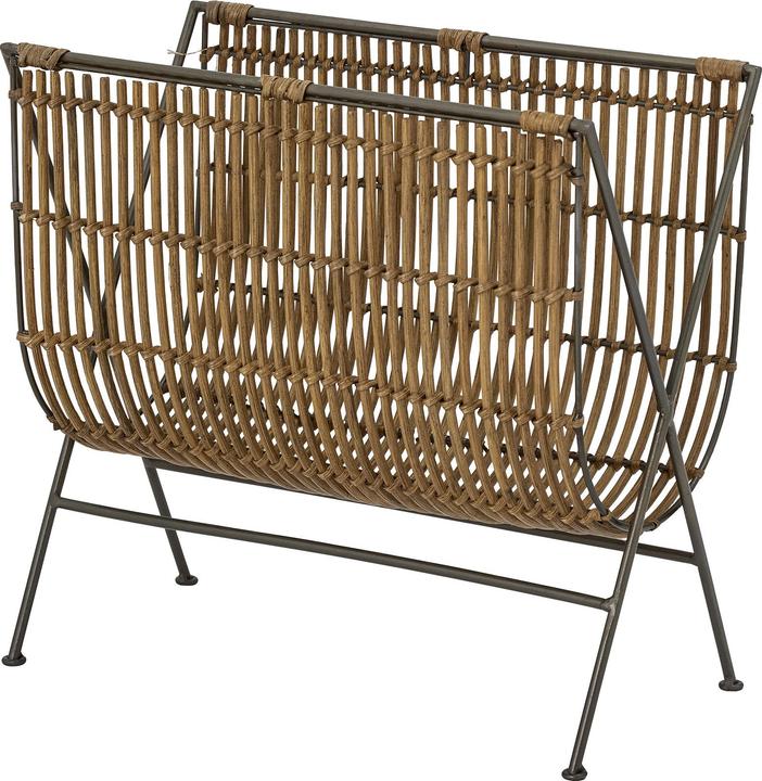 Bloomingville Clement Magazine Holder, Nature, rotin