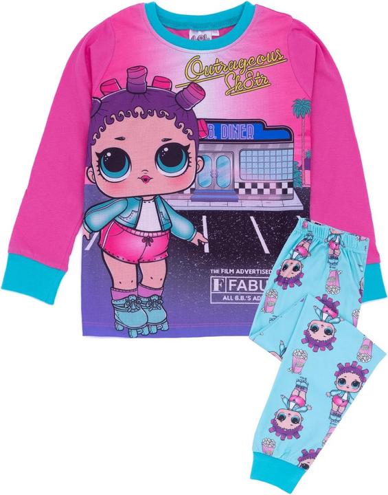 Immagine prodotto Surprise! Set pigiama a maniche lunghe da bambina (116)