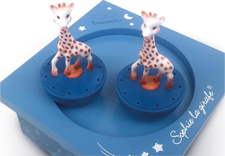 Actual product image Trousselier Music Box with Dancing Giraffes, Milky Way Magnetic