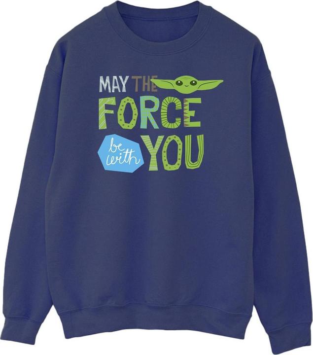 Star Wars The Mandalorian May The Force Be With You Sweatshirt (XL)
