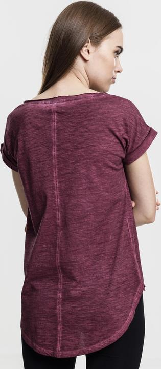 Immagine prodotto Urban Classics Tee lungo da donna a forma di schienale con tintura spray (M)