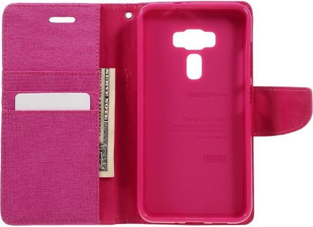 Actual product image Goospery Canvas Diary Series (Asus Zenfone 3)