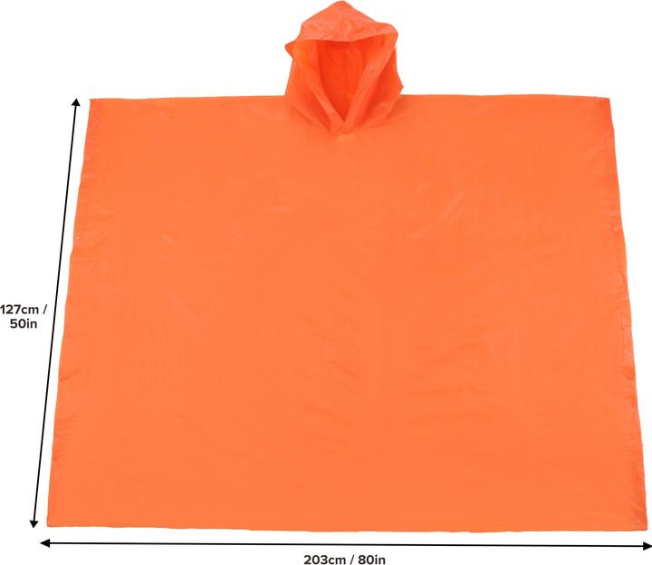 Actual product image Outdoor Spirit Rain poncho adults (One size)