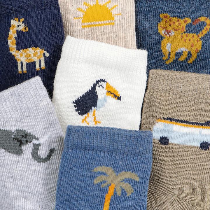 Immagine prodotto La Redoute Collections 7 Paar Socken mit Motiv (Confezione da 7, 31, 34)