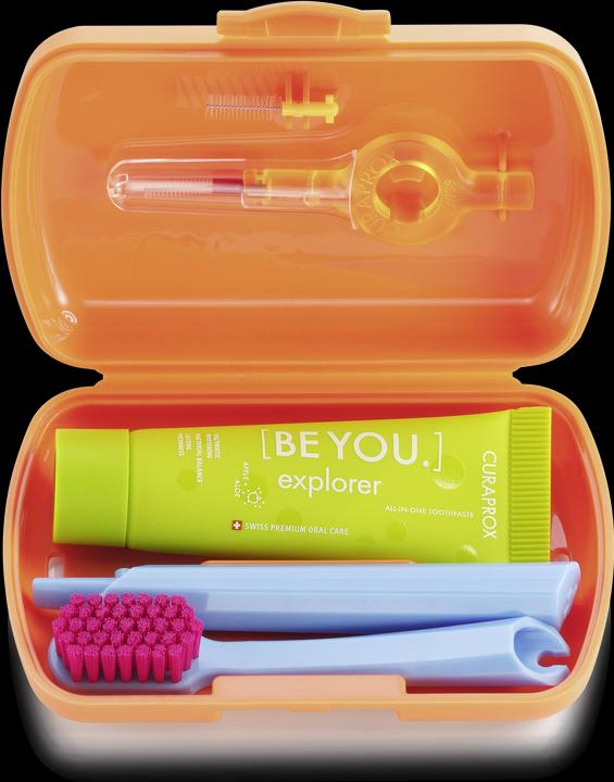 Curaprox Travel Set Orange (Weich, 1 x)