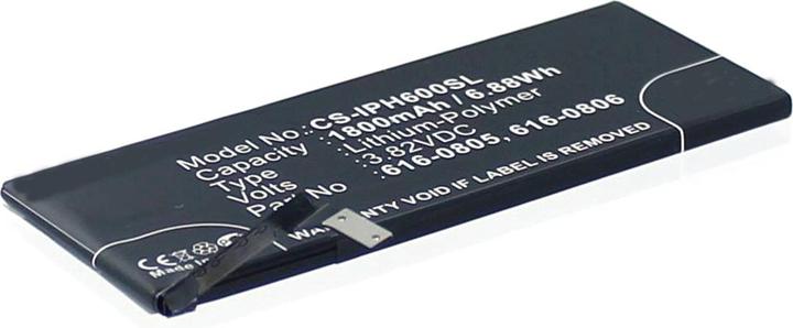 Immagine prodotto AGI Batteria compatibile con Apple APN 616-0805 - Batteria - 1.800 mAh