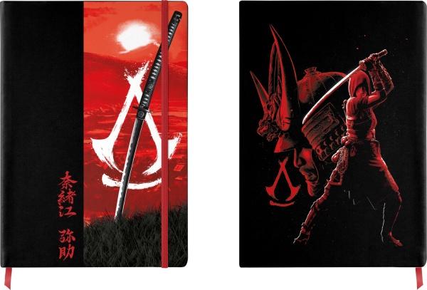 Produktbild DEVplus Assassin's Creed Shadows Notizbuch A5 Katana Sun (A5, Harter Einband)