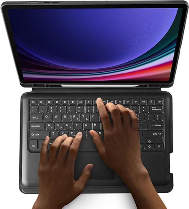 Image du produit Dux Ducis Étui pour clavier de la série DK (US, Galaxy Tab S9 FE+, Galaxy Tab S9+, Galaxy Tab S10+)