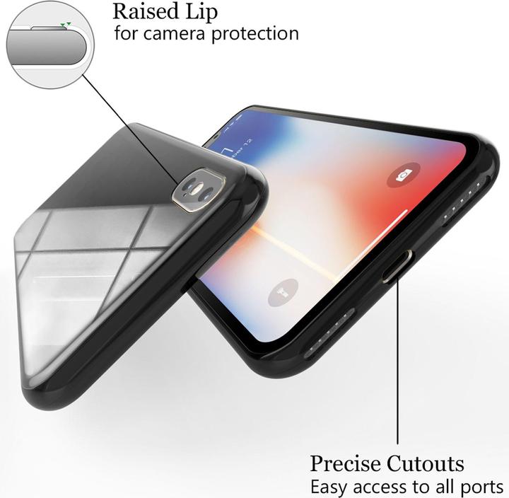 Immagine prodotto Nalia caso del telefono cellulare a 360 gradi (Apple iPhone XS Max)