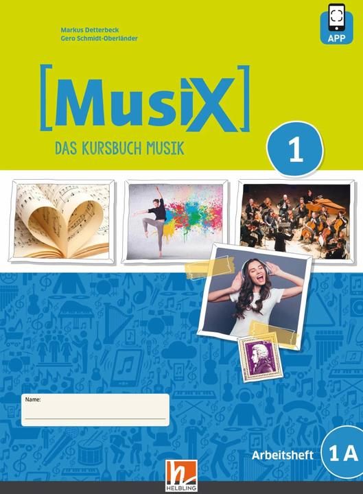 Immagine prodotto MusiX 1. Arbeitsheft 1A. Neuausgabe 2019 (Tedesco, Markus Detterbeck, Gero Schmidt-Oberländer, 2019)