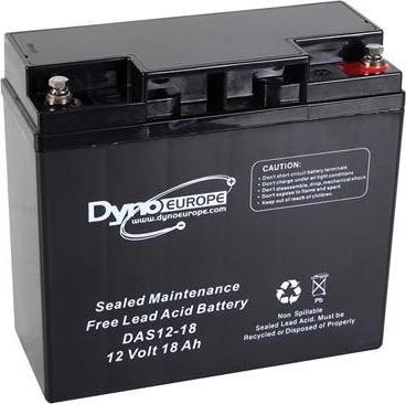 Actual product image Dyno EUROPE BLEIAKKU - 12 V - 18 Ah - 180 x 76 x 167 mm (12 V, 18 Ah)