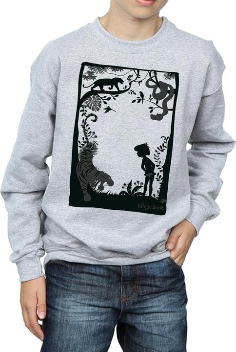Produktbild Disney The Jungle Book Silhouette Poster Sweatshirt Jungen (140, 146)