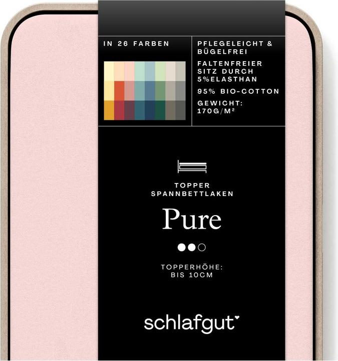 Immagine prodotto schlafgut Pure Topper (140 x 200 - 160 x 220 cm)