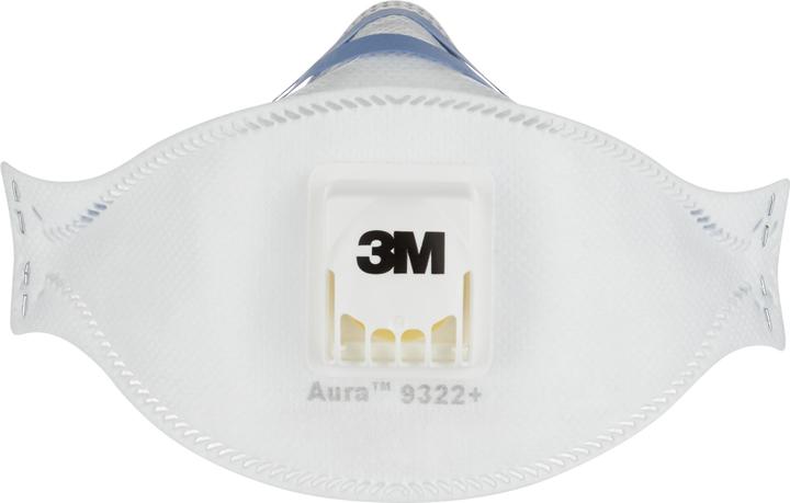 Image du produit 3M Masque de protection respiratoire, blanc (FFP2, FFP2 R D, 5 x)
