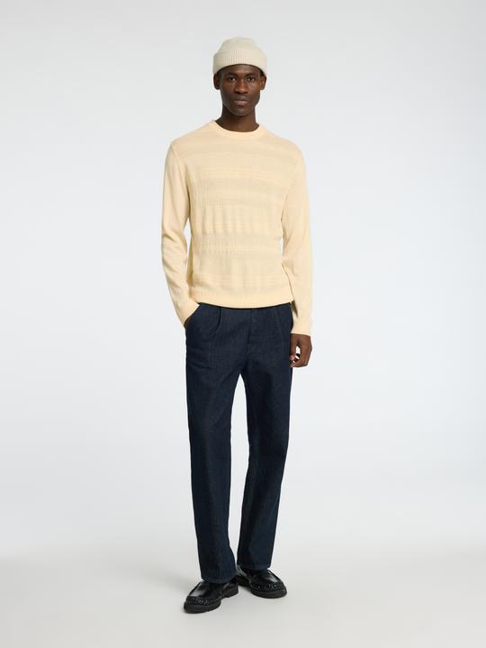 Produktbild Selected Homme 100% Merinowoll Pullover mit Rundhalsausschnitt (S)