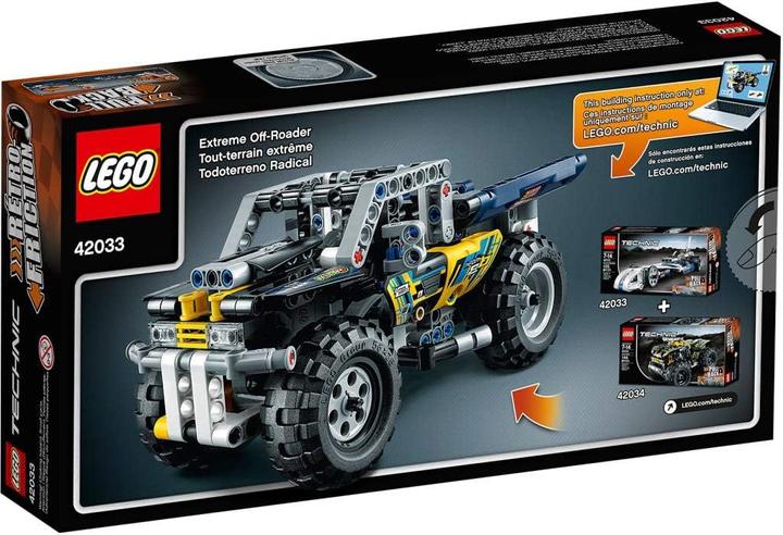 Image du produit LEGO Technic 42033 - Voiture-fusée d'action (42033, LEGO Technic)