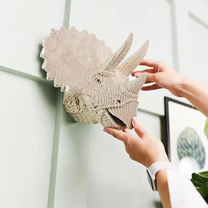Image du produit Cartonic Triceratops - Modèle 3D en carton
