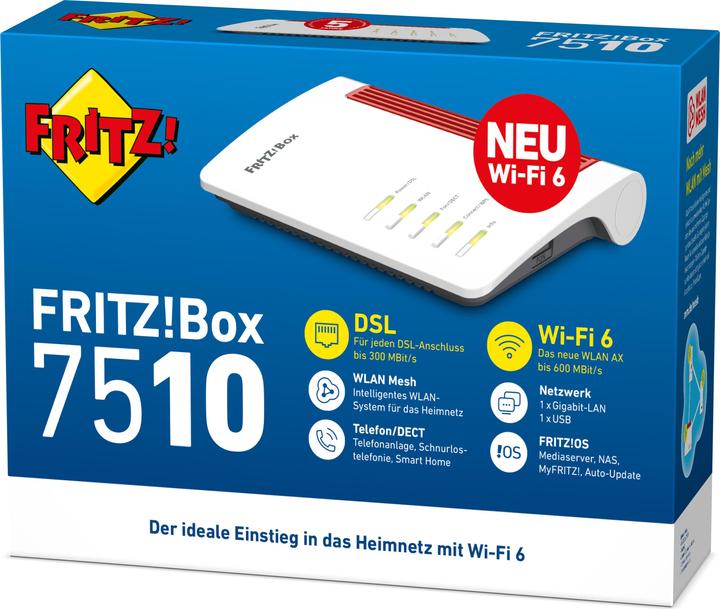 Produktbild AVM FRITZ!Box 7510