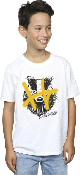 Immagine prodotto Hufflepuff Pop Spray Maglietta Ragazzi (140, 146)