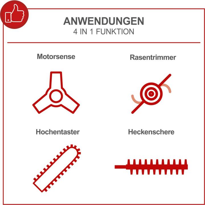 Produktbild Scheppach Mfh5300-4bp (Trimmfaden, Metallschneideblatt)