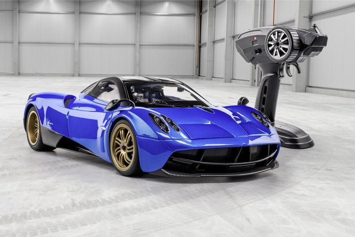 Immagine prodotto Carson 1:14 Pagani Huaira 2.4G 100% RTR blu (RTR pronto all'uso)