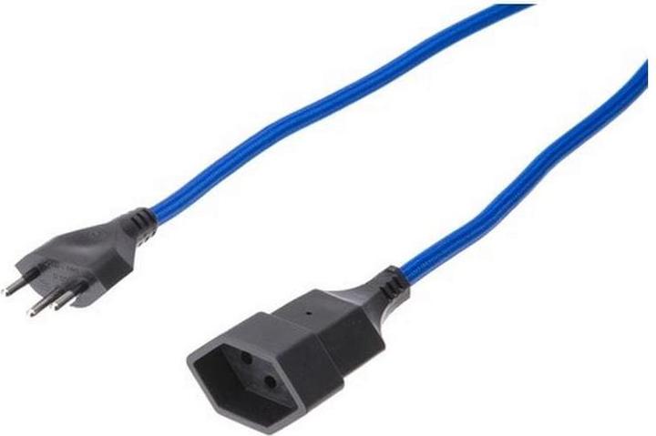 Actual product image Max Hauri Extension cable 3 m T13 - T12, blue (3 m, Type 13)