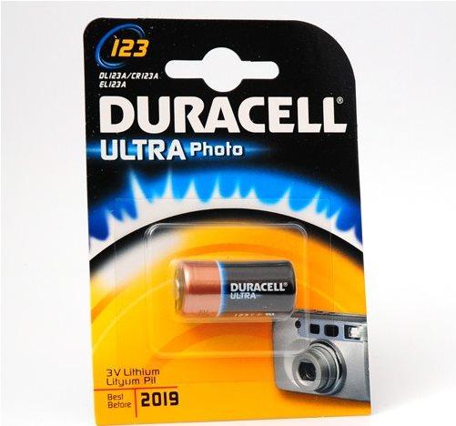 Image du produit Duracell Ultra Photo (1 pcs, CR123A, 1400 mAh)