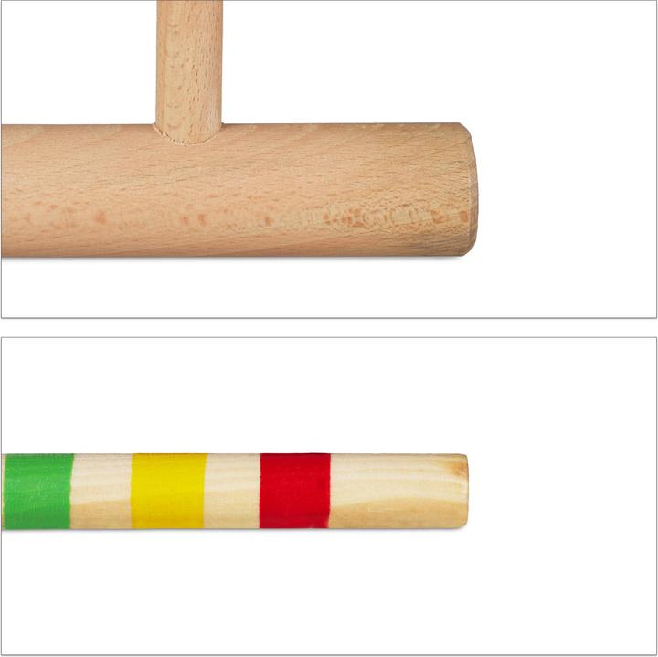 Actual product image Relaxdays Croquet game