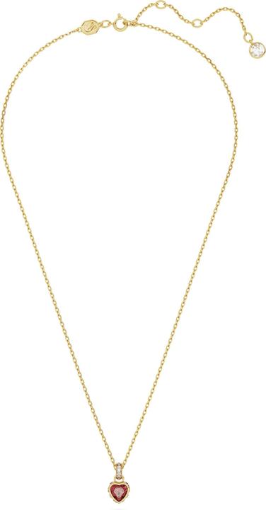 Image du produit Swarovski Stilla Collier Coeur Rouge Or (Métal Swarovski, 38 - 43 cm)