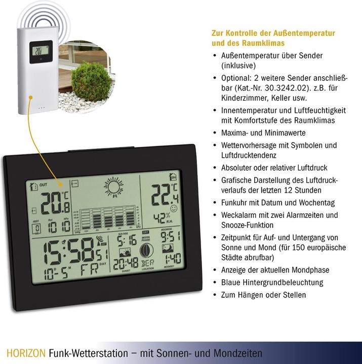 Actual product image TFA Horizon