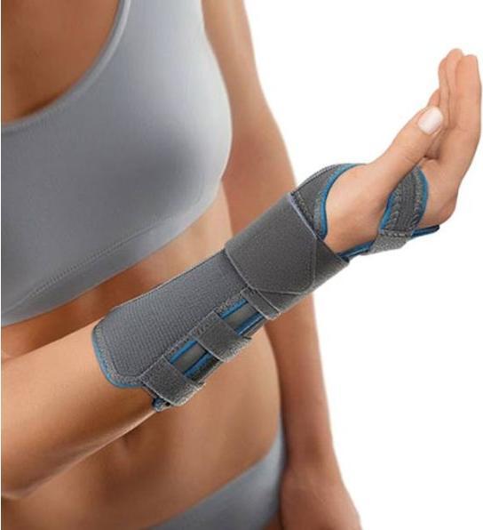 Bort Medical Arm- und Handgelenkschiene rechts grau